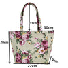 Vintage-Tasche Mit Blumenmuster