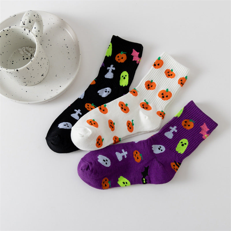 Lässige Halloweensocken