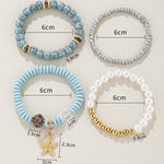 Böhmisches Perlenarmband-Set