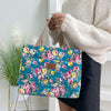 Vintage-Tasche Mit Blumenmuster