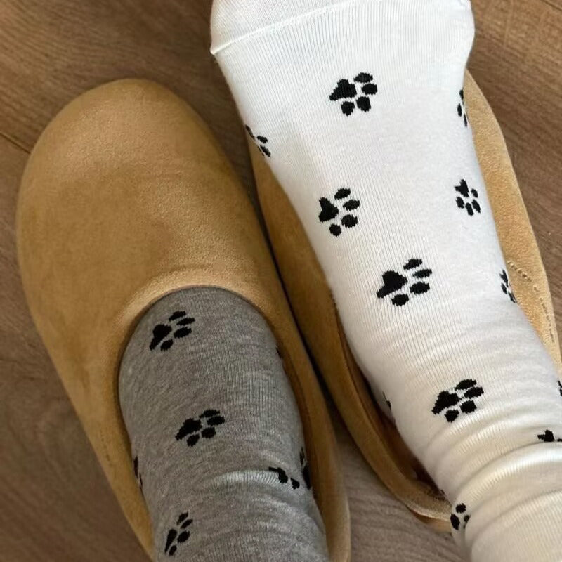 Socken Mit Katzenpfotenabdruck