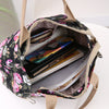 Vintage-Tasche Mit Blumenmuster