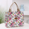 Vintage-Tasche Mit Blumenmuster