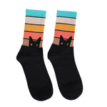 Niedliche Socken Mit Katzenmuster