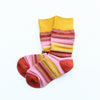 Bunt Gestreifte Socken