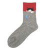 Socken Mit Cartoon-Katzen-Muster