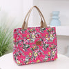 Vintage-Tasche Mit Blumenmuster