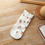 Vintage Blumensocken