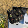 Vintage-Tasche Mit Blumenstickerei