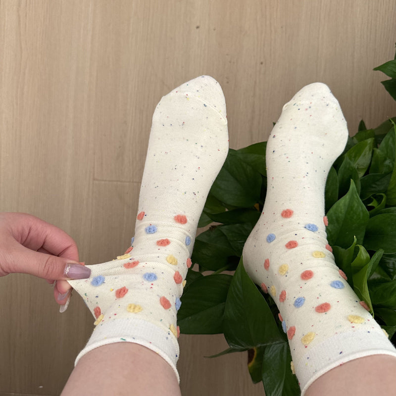 Lässige Socken Mit Punkten