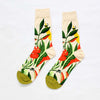 Vintage Blumensocken