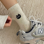 Lässige Socken Mit Katzenprint