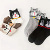 Packung Mit 5 Paar Cartoon-Socken