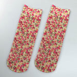 Atmungsaktive Blumensocken