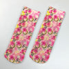Atmungsaktive Blumensocken