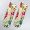 Atmungsaktive Blumensocken