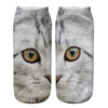 Socken Mit Kreativem Katzenmuster