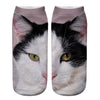 Socken Mit Kreativem Katzenmuster
