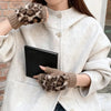 Warme Handschuhe Mit Leopardenmuster