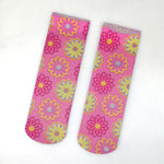 Atmungsaktive Blumensocken