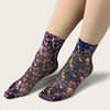 Atmungsaktive Blumensocken