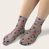 Atmungsaktive Blumensocken