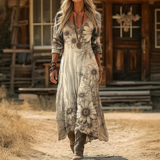Spitzenkleid Mit Schmetterlingsdruck
