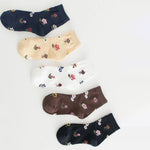 Vintage Blumensocken