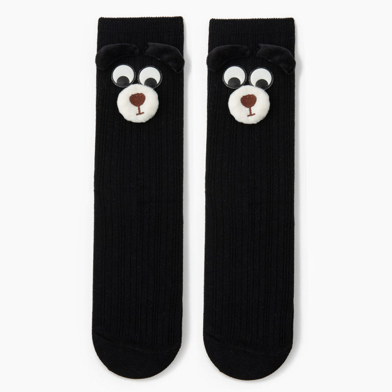 Lässige Socken Mit Cartoon-Hund