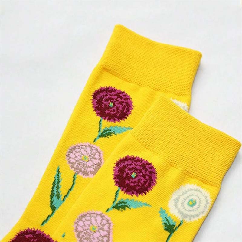 Vintage Blumensocken