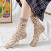 Vintage Blumensocken