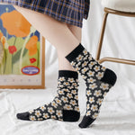 Vintage Blumensocken