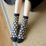 Vintage Blumensocken