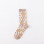 Vintage Blumensocken