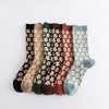 Vintage Blumensocken