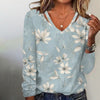 Elegante Bluse Mit Blumendruck