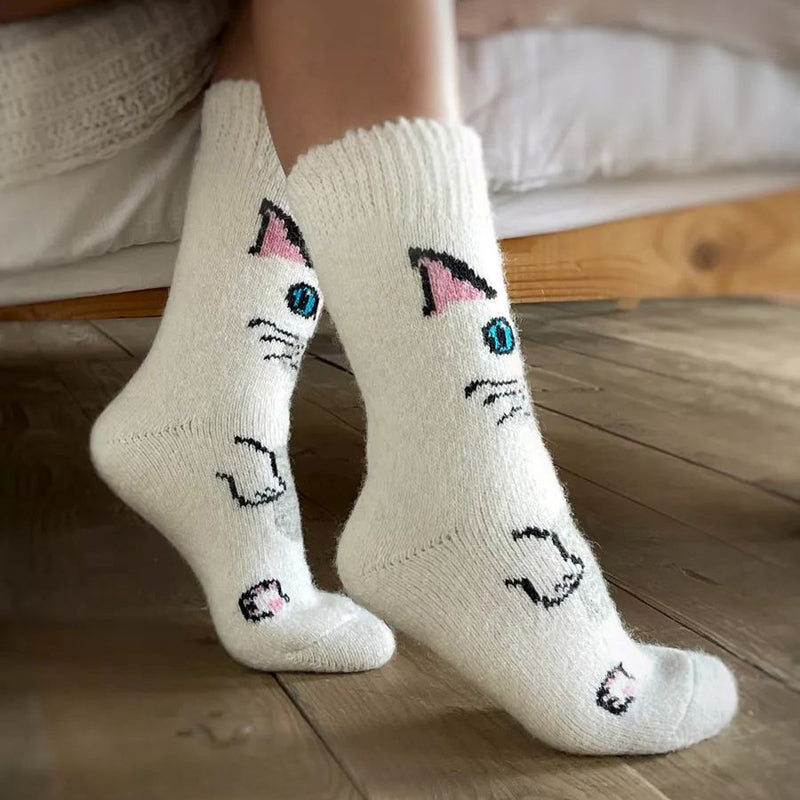 Cartoon Warme Socken