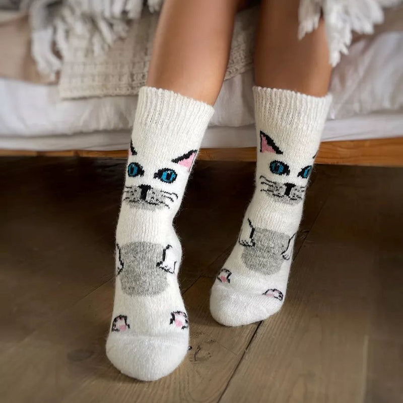 Cartoon Warme Socken