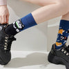 Asymmetrische Socken Mit Tiermuster