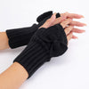 Einfarbige Warme Handschuhe