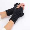 Einfarbige Warme Handschuhe