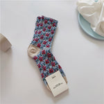 Vintage Blumensocken