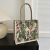 Vintage-Tasche Mit Blumenmuster