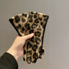 Warme Handschuhe Mit Leopardenmuster