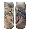 Socken Mit Kreativem Katzenmuster