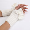 Einfarbige Warme Handschuhe