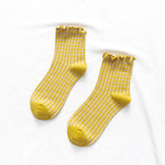 Vintage Kariert Socken