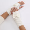 Einfarbige Warme Handschuhe