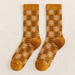 Vintage Blumensocken