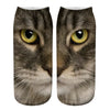 Socken Mit Kreativem Katzenmuster